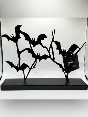 Celebrate Together™ Halloween Metal Bats table decor new